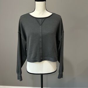 AERIE | Cropped Sweatshirt, Size S